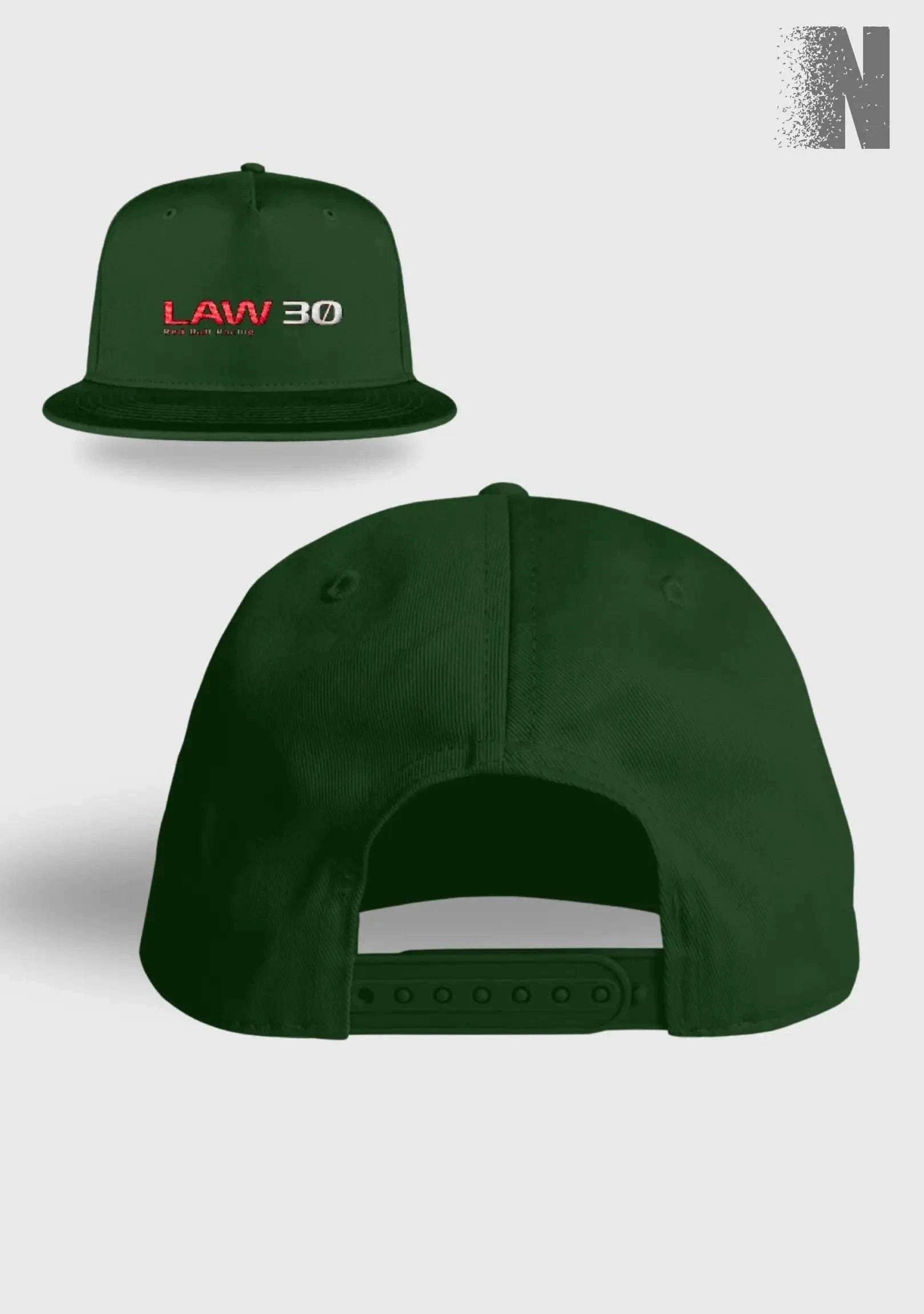 Image of Racer’s Lounge Snapback LAW 30 - Snapback mit Stick Snapback mit Stick Novawear